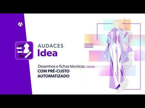 Audaces Idea | Desenho e ficha técnica com pré-custo automatizado