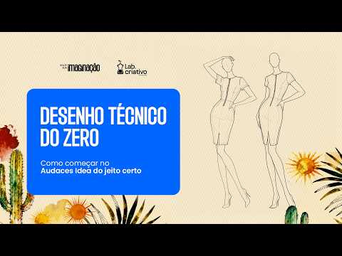 [AULA 1] Como fazer DESENHO TÉCNICO DE MODA do zero | Primeiros passos no Audaces Idea