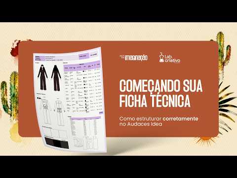[AULA 3] O que é FICHA TÉCNICA DE MODA? | Estrutura completa no Audaces Idea