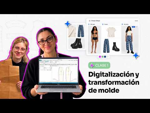 ¿Tienes un molde en papel? Digitalízalo y crea un nuevo diseño