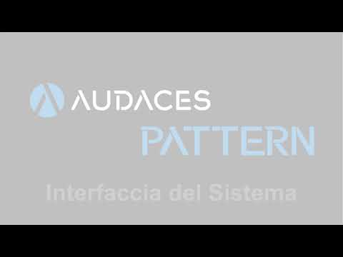 Conosci l'interfaccia del sistema Audaces Pattern