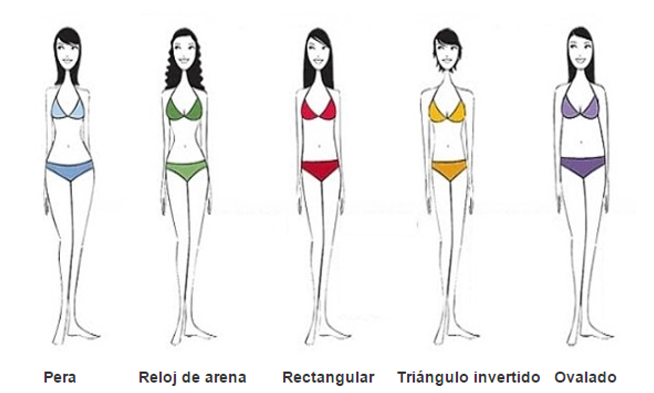 Tipos de cuerpo: diferencias interfieren en la caída de la ropa 