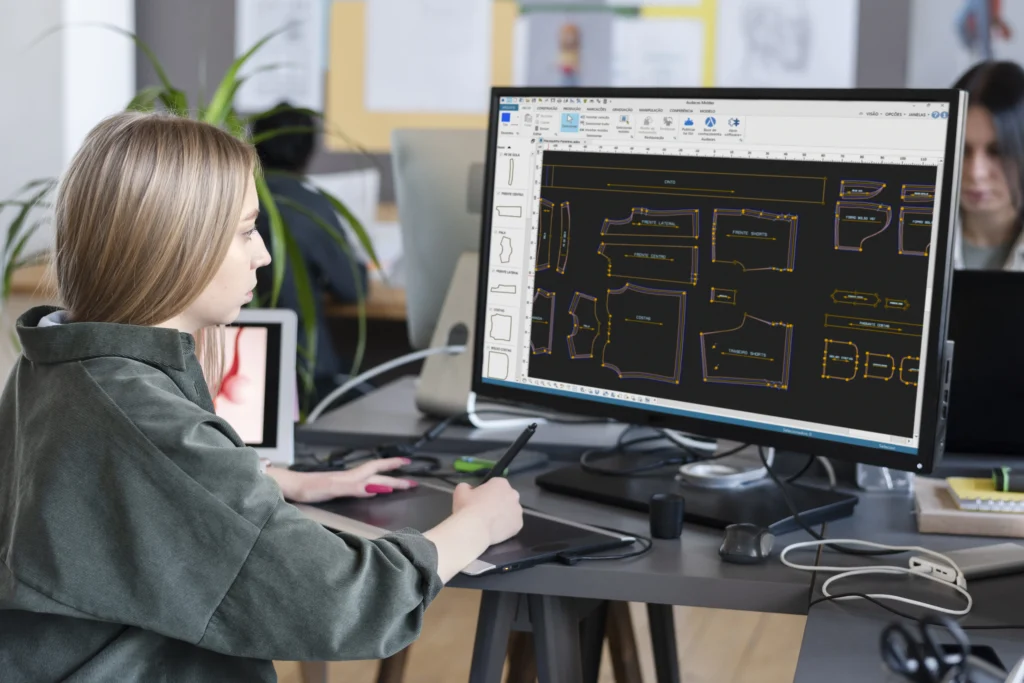 Faça a gradação digital de moldes com o Audaces Moldes