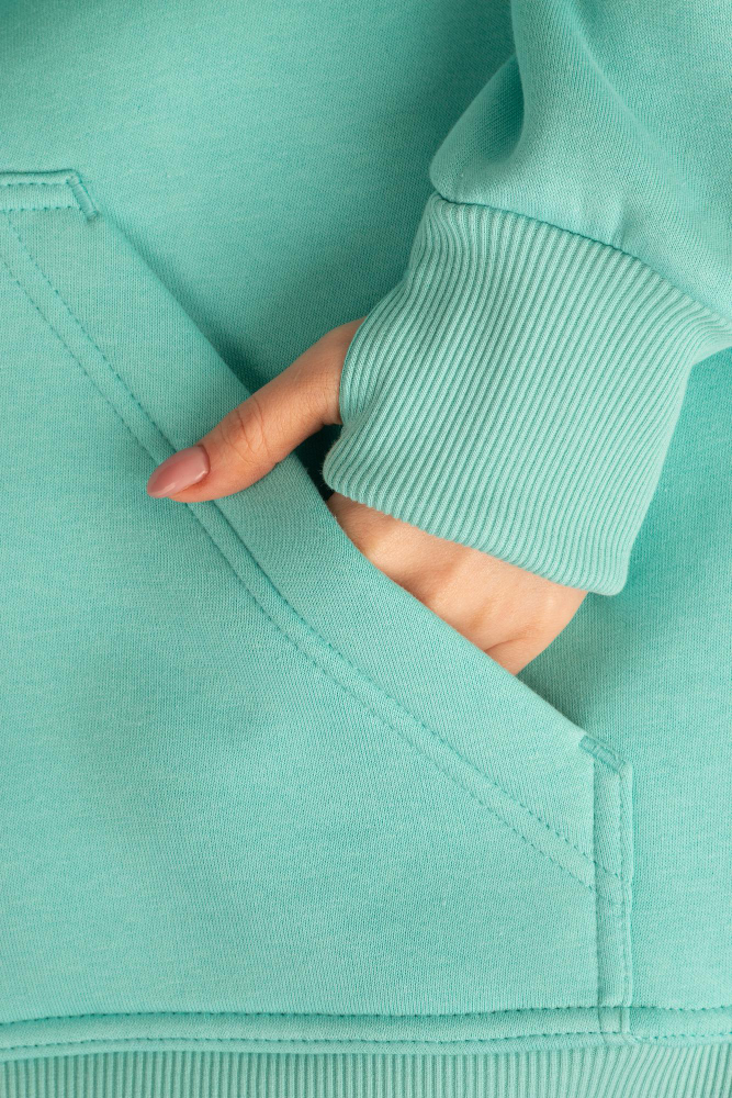 abbigliamento in cotone biologico verde