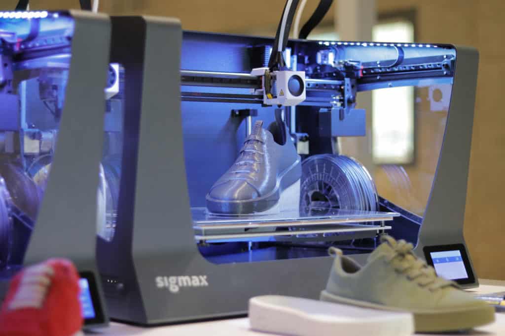 Impresión de calzado en 3D