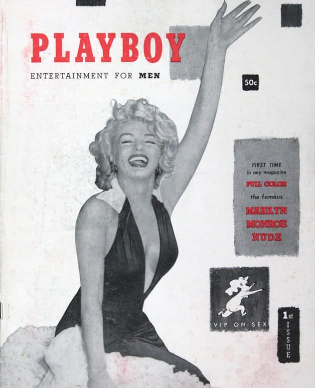 Playboy Magazine cover