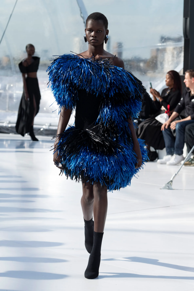 Some of the Spring-Summer trends are fringes and feathers 