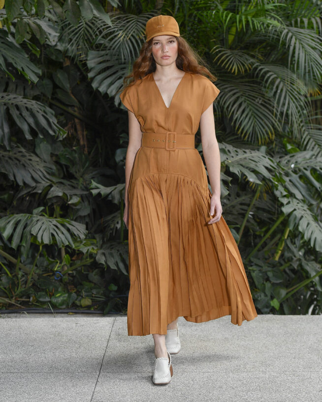 One of the Spring-Summer trends, pleats