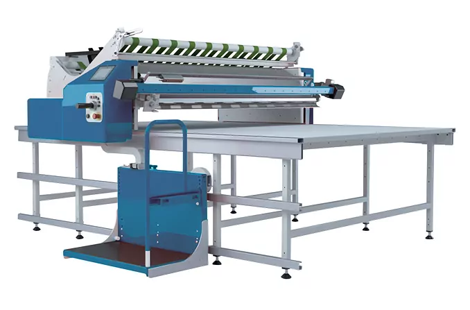 Audaces Linea, spreader used for cutting fabrics