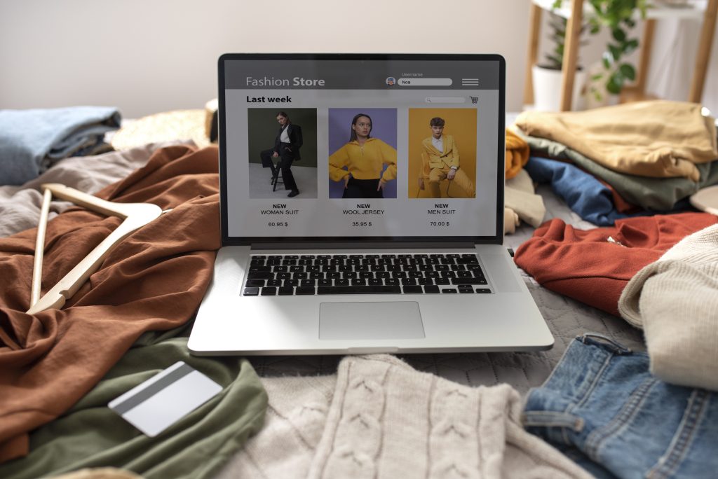 e-commerce de moda para la cadena de producción textil