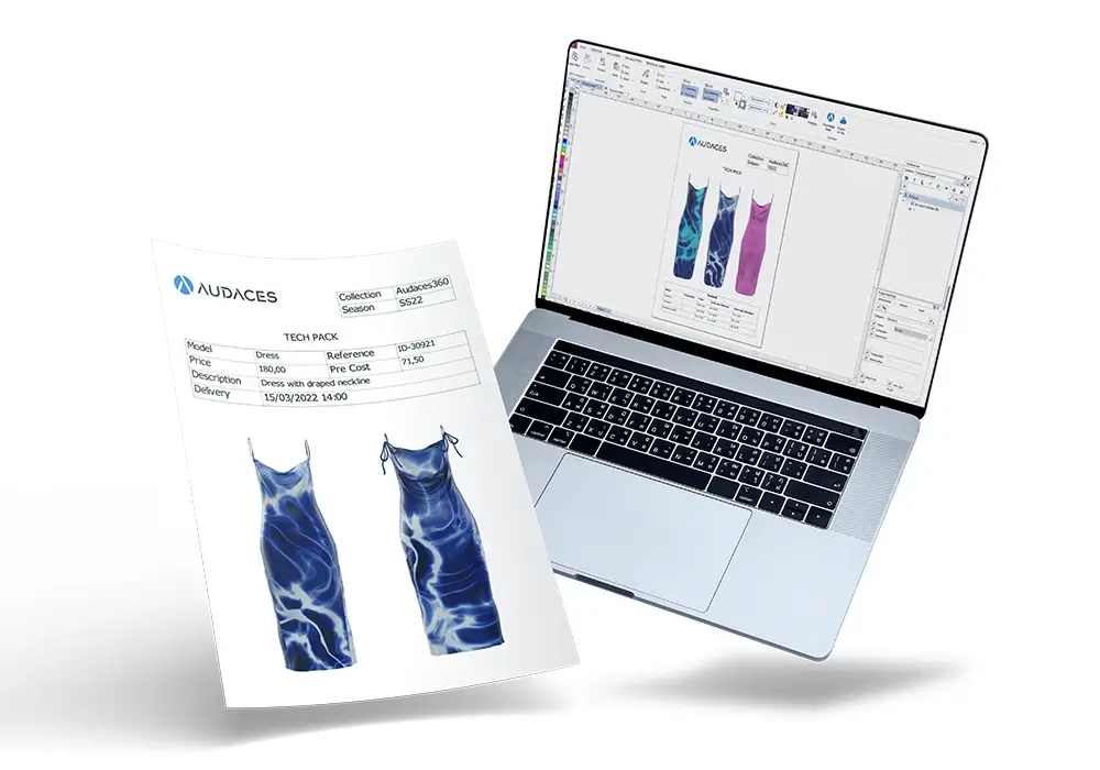 Fashion Software: A demonstration of Audaces Idea solution.