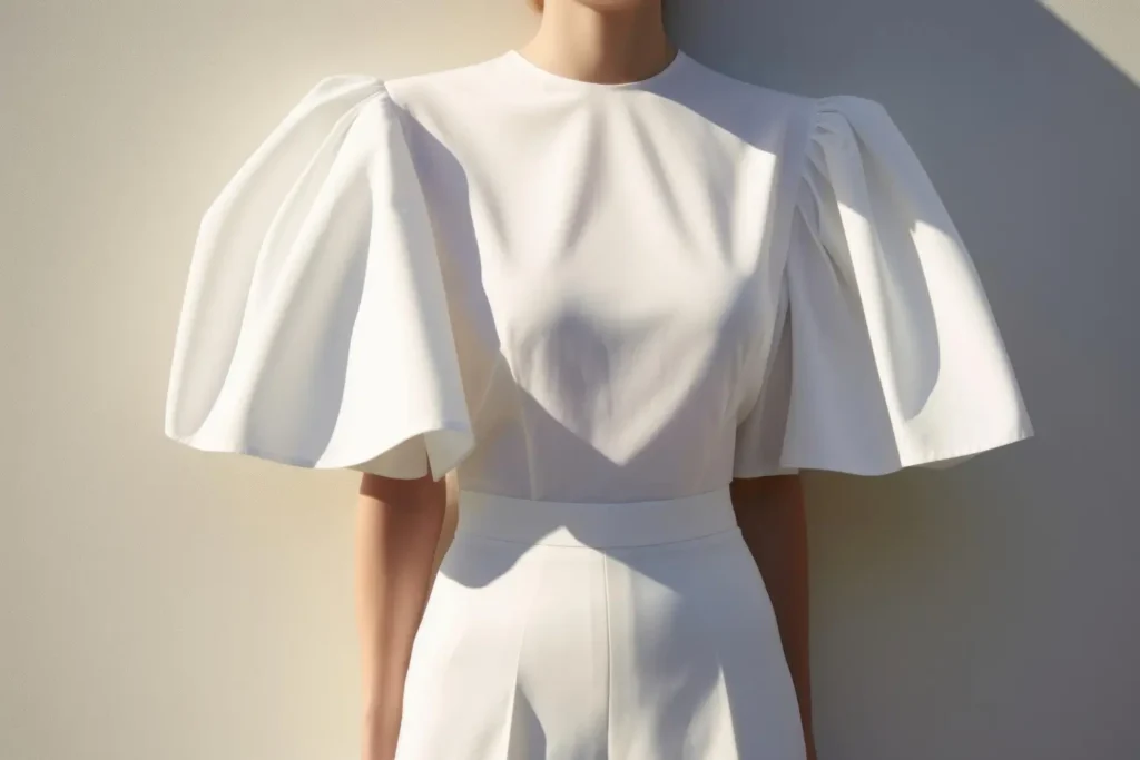 Conjunto em branco Cloud Dancer, a cor do ano