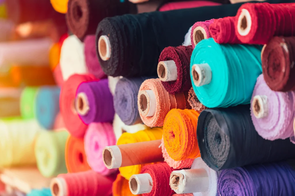 Tecidos utilizados na indústria têxtil