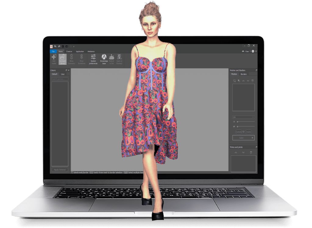 Pantalla de Audaces Fashion Studio