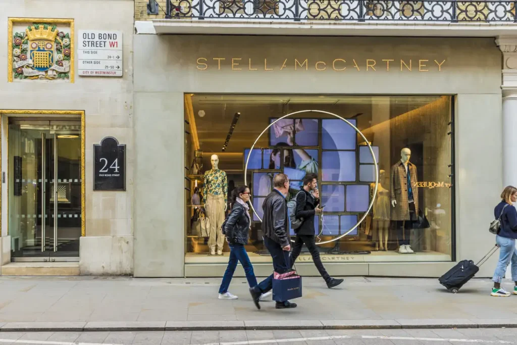 Stella McCartney is an example of sustainable design.
