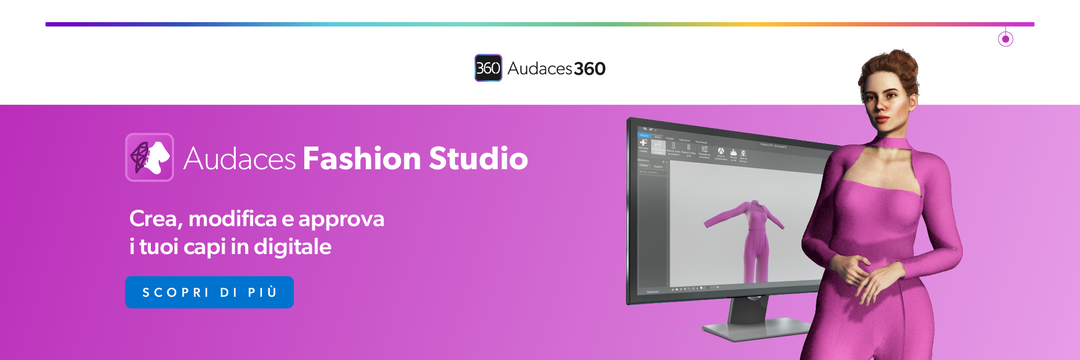 Crea, modifica e approva i tuoi capi in digitale con Audaces Fashion Studio.