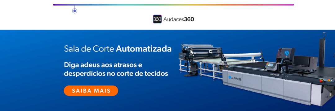 Diga adeus aos atrasos e desperdícios no corte de tecidos com a Sala de Corte Audaces.
