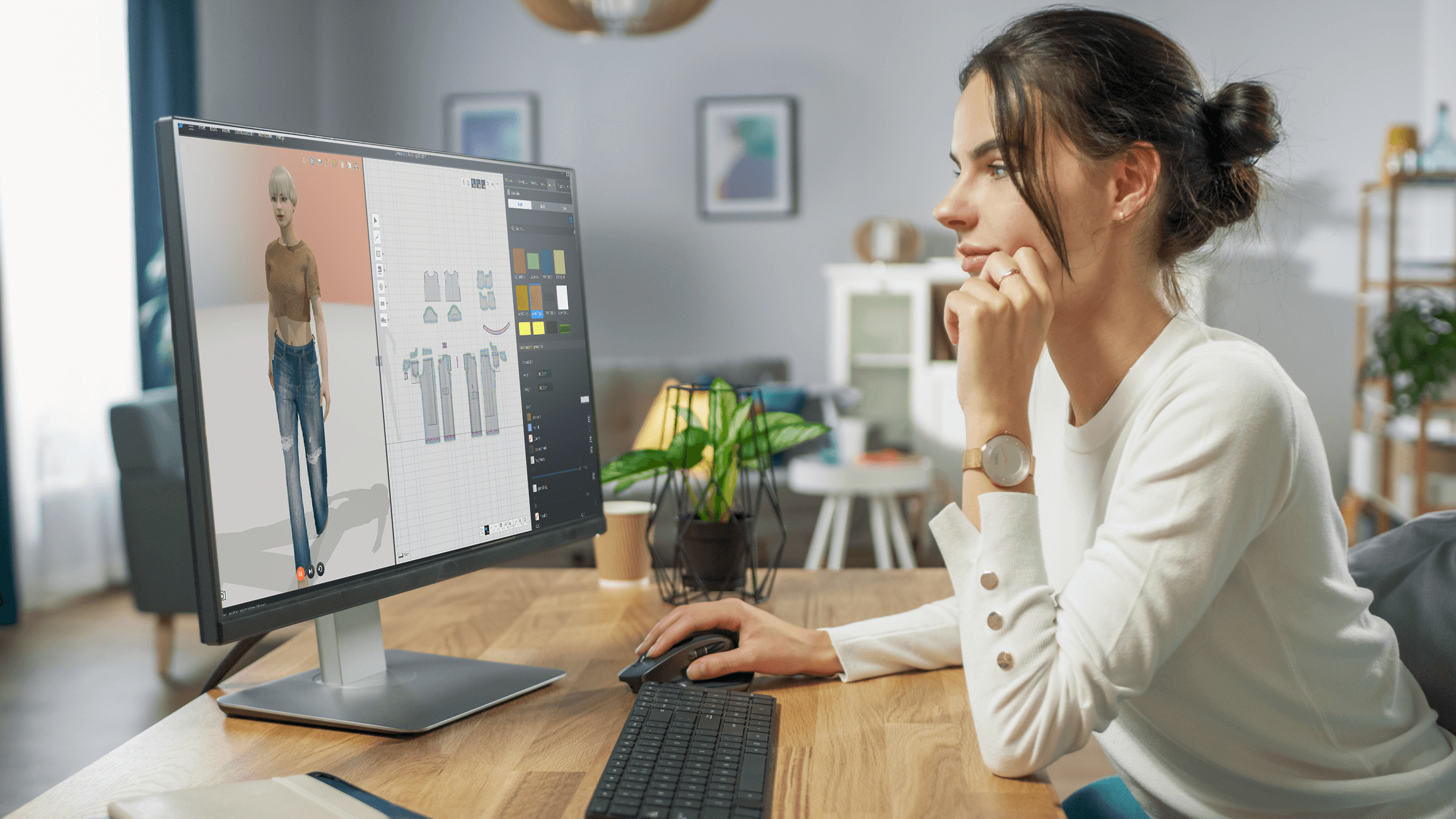 Why simulate the 3D fit of garments before production?