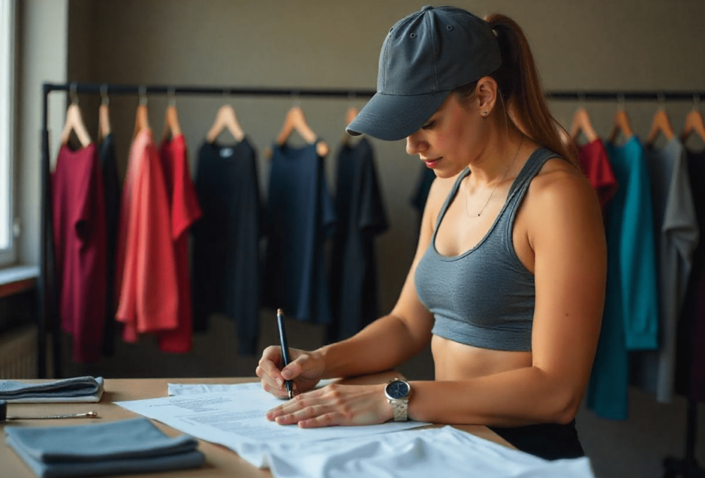 tecnicas para diseñar ropa deportiva
