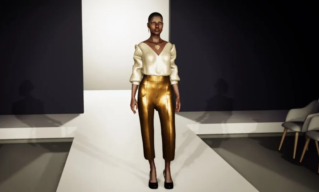 Learn how to use CAD tools to simulate a 3D fashion runway.