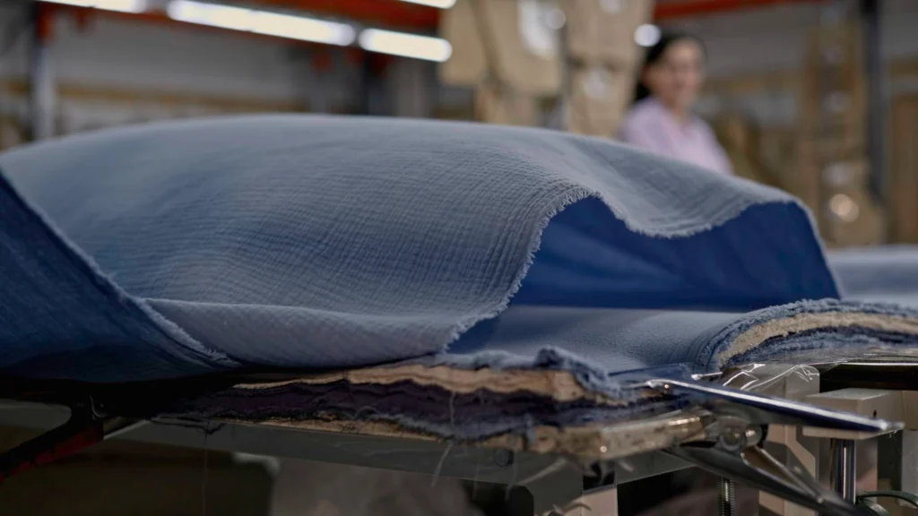 Understanding the fabric’s grain is key to learning how to cut fabric.