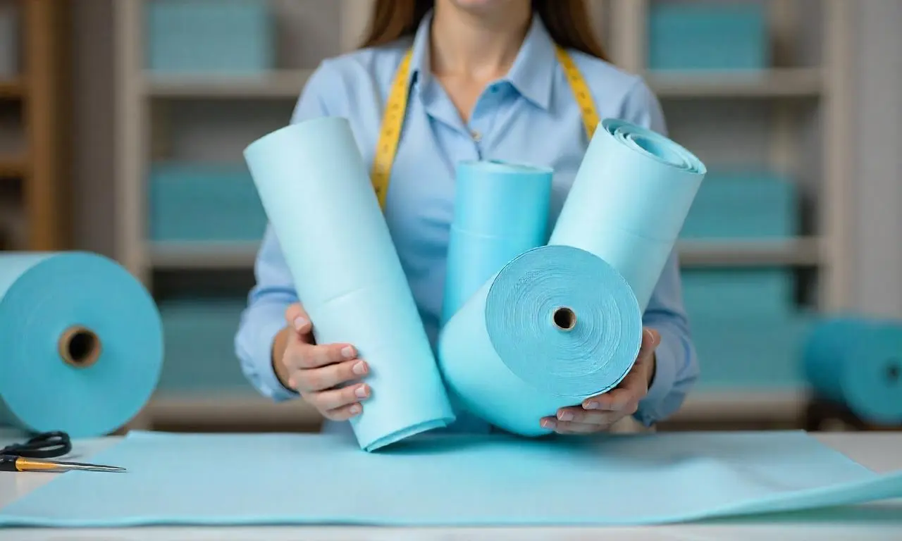 7 pasos para aprender c&oacute;mo cortar rollos de tela