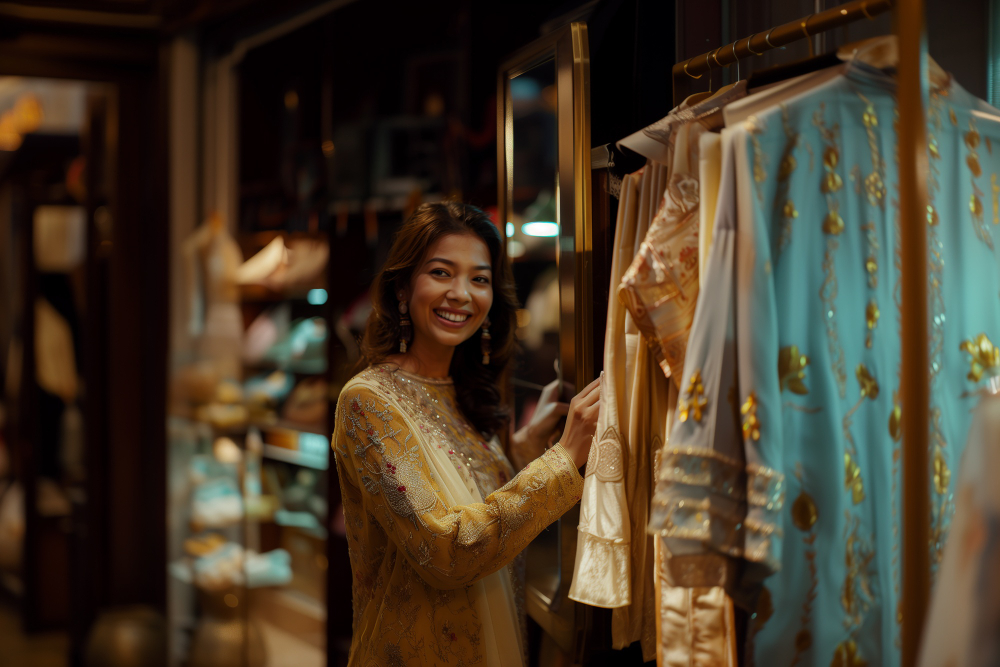 Today, Indian fashion designers stand out worldwide with their creations.