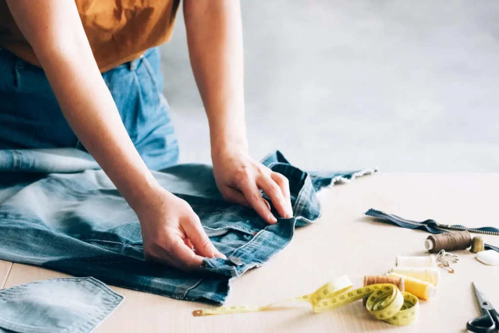 O upcycling é uma prática sustentável para o setor de moda.