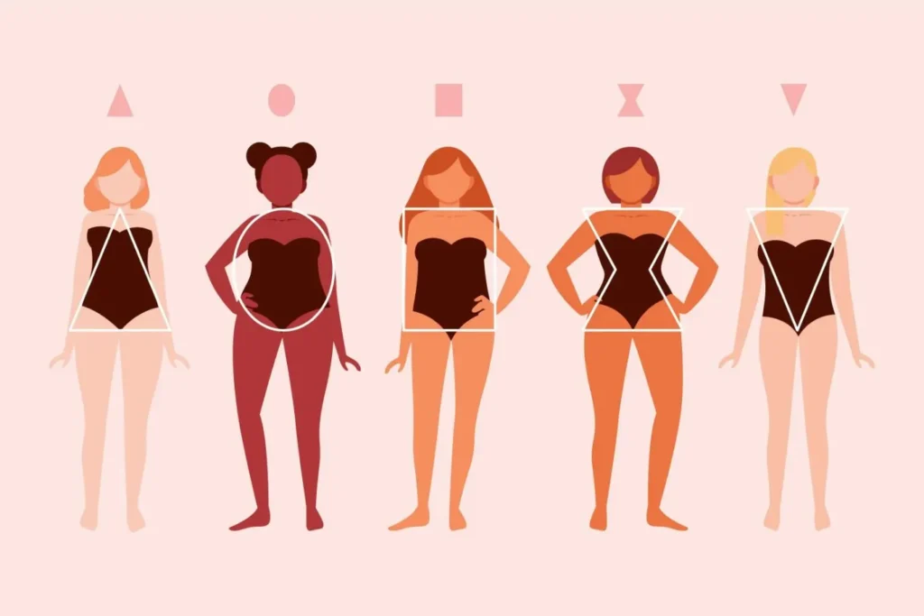 Female silhouette: discover the main body types.