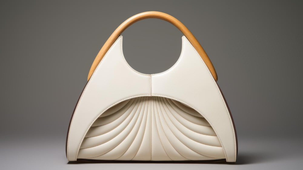 How to make a bag: a modern piece in white.