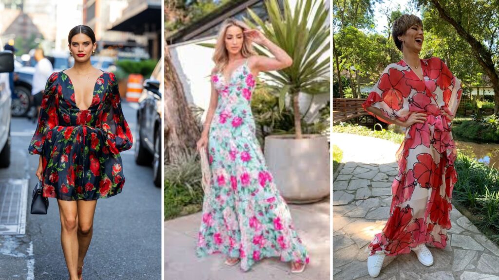Microtendencias: ropa con estampa de rosas