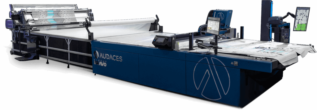 A complete Audaces Automated Cutting Room.
