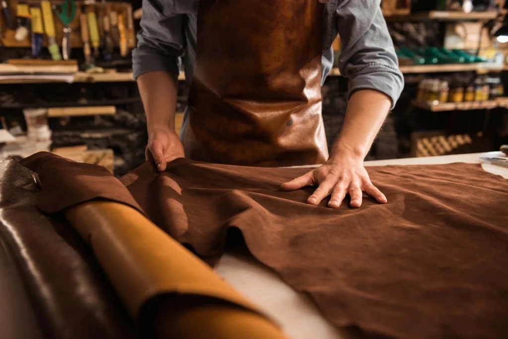 Lavorazione della pelle