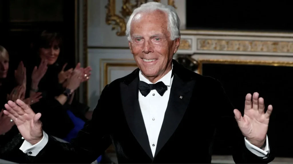Giorgio Armani: the iconic Italian fashion designer / Reuters