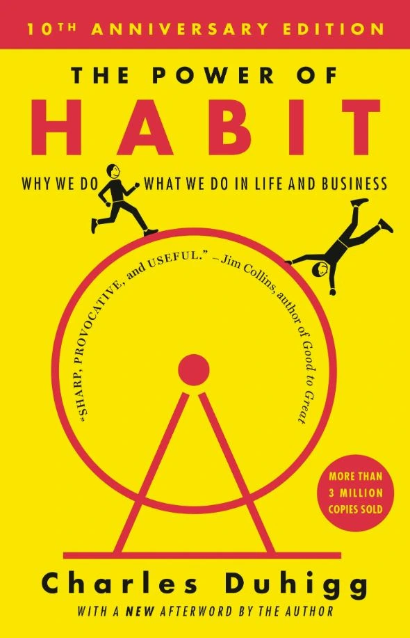 Production and productivity: the book cover for The Power of Habit.