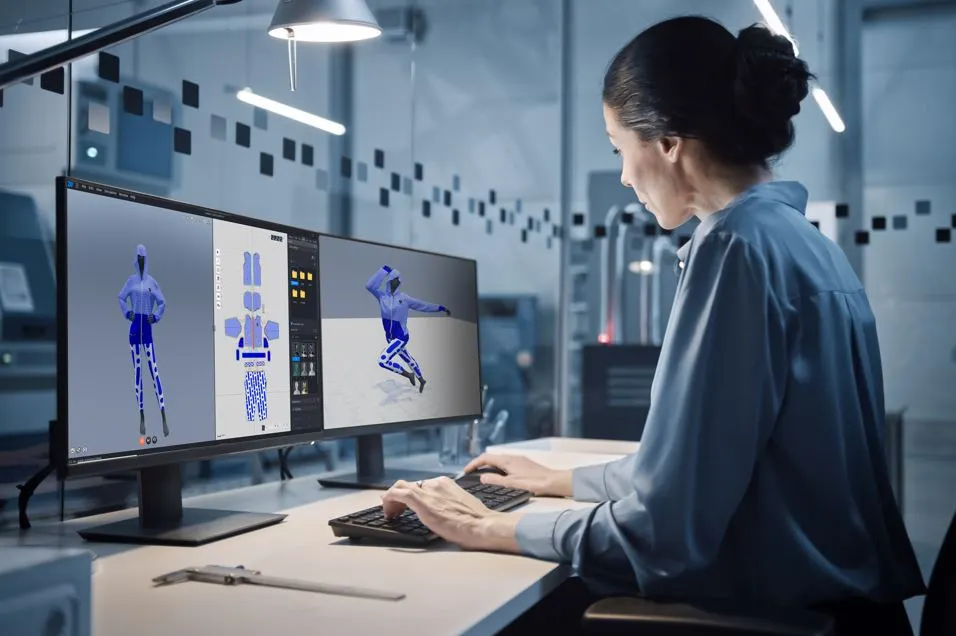La simulación 3D agiliza el trabajo de los patronistas. 