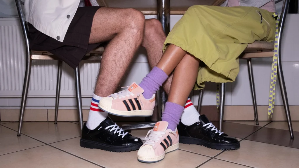 Limited edition: collaboration between Adidas Originals and SpongeBob.