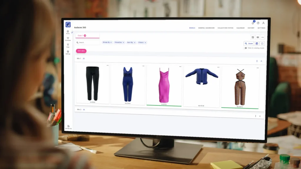 Computador com a tela do Audaces Isa