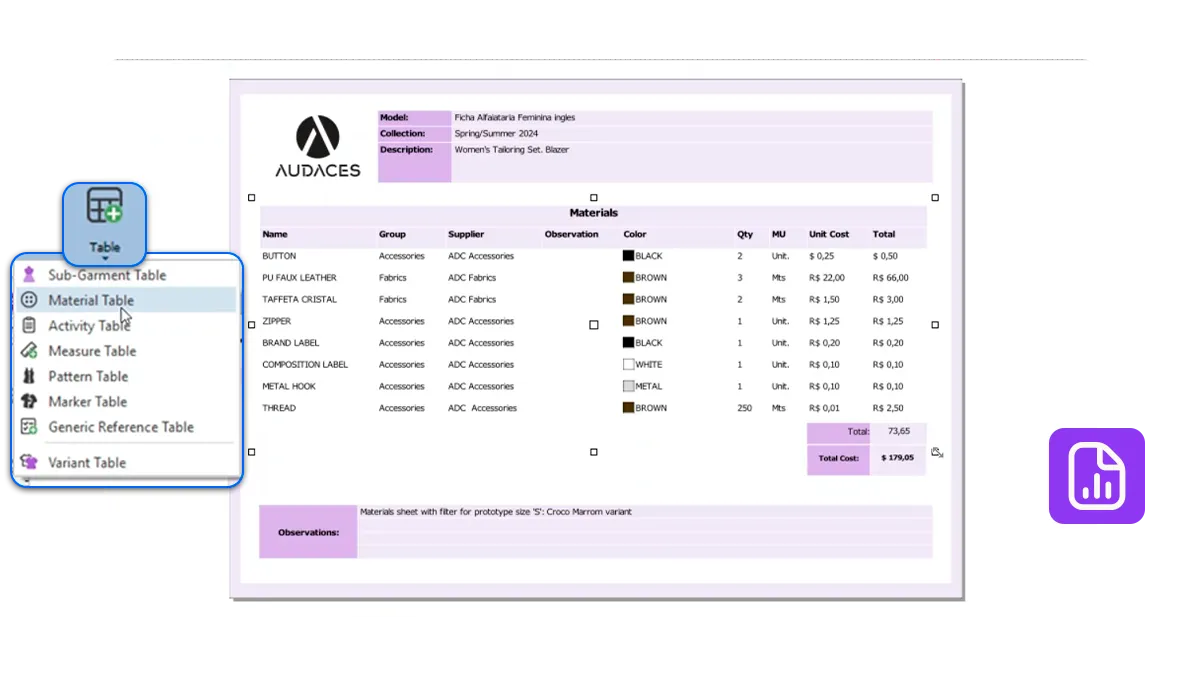 Dynamic tech pack editor