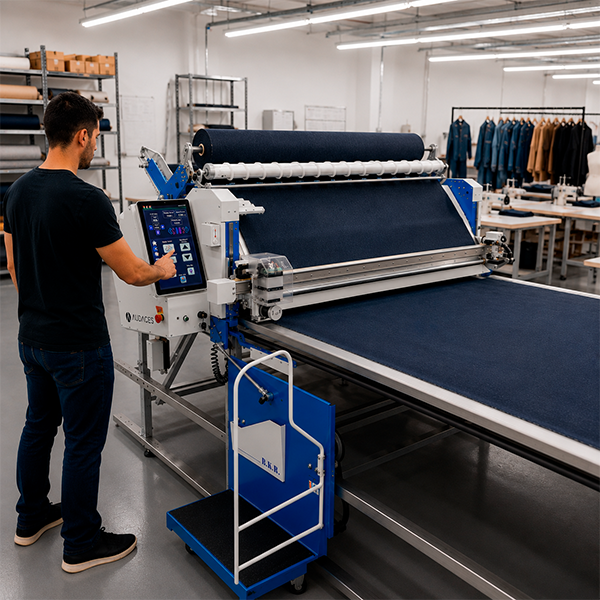 Audaces Express fabric spreading machine for industrial cutting rooms