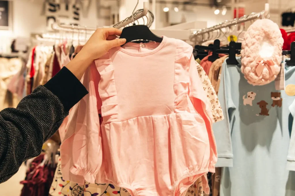 Vestitino alla moda per bambina.